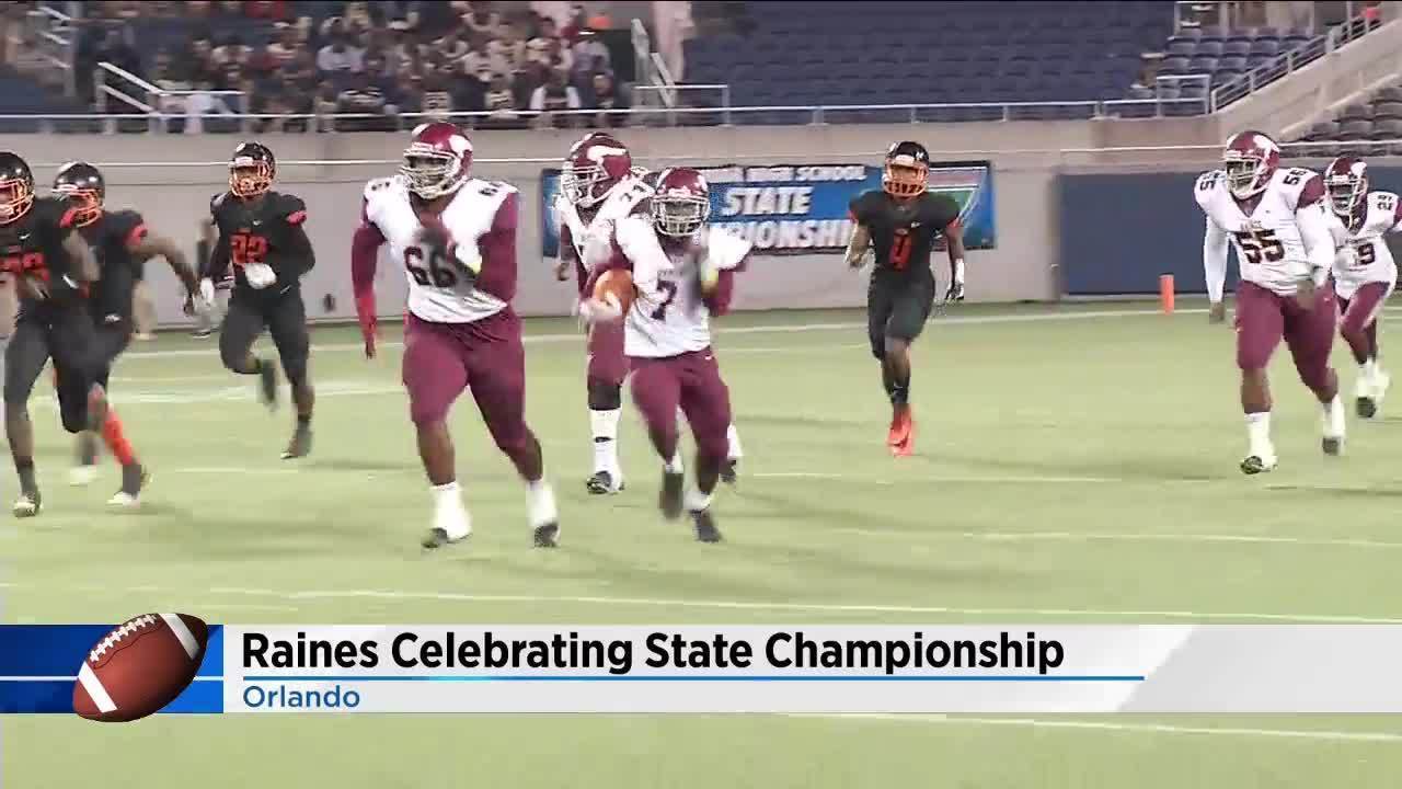 Raines vikings score